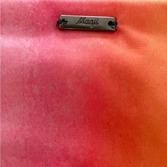 Maaji Reversible Bikini Bottom Sunrise Dye Sublimity Classic Womens L Floral - Picture 10 of 11